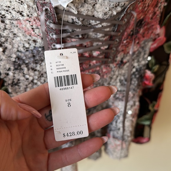 Byron Lars bustier top size 8 - Picture 7 of 8